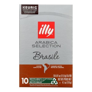 Illy Caffe Coffee - K-cup Braz Arabica Select - Case of 6 - 4.103 OZ - 1 of 1