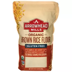 Arrowhead Mills Organic Brown Rice Flour 24 oz Pkg