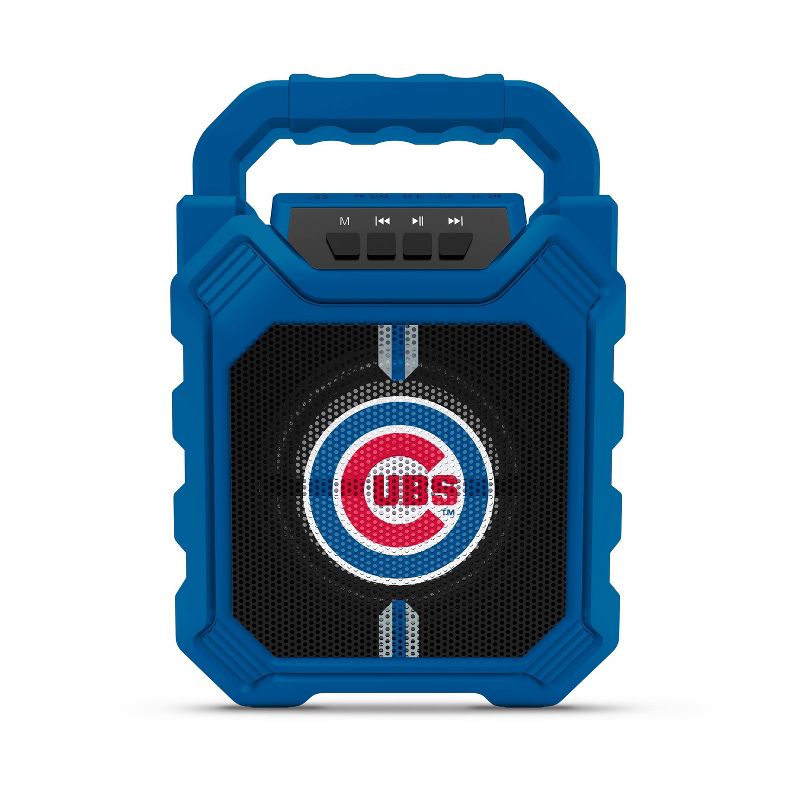 MLB Chicago Cubs Color Housing Large LED Speaker, 2 of 3