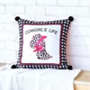 The Lakeside Collection Cowgirl Embroidered Accent Pillow - 4 of 4