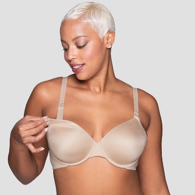 Leading Lady The Carole - Cool Fit Underwire Nursing Bra In Warm Taupe,  Size: 42b : Target