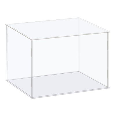 Unique Bargains Acrylic Self-Assembly Dustproof Toy Collectibles Showcase