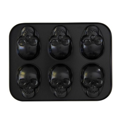 Nordic Ware Steel Skull Shaped Cakelet Pan