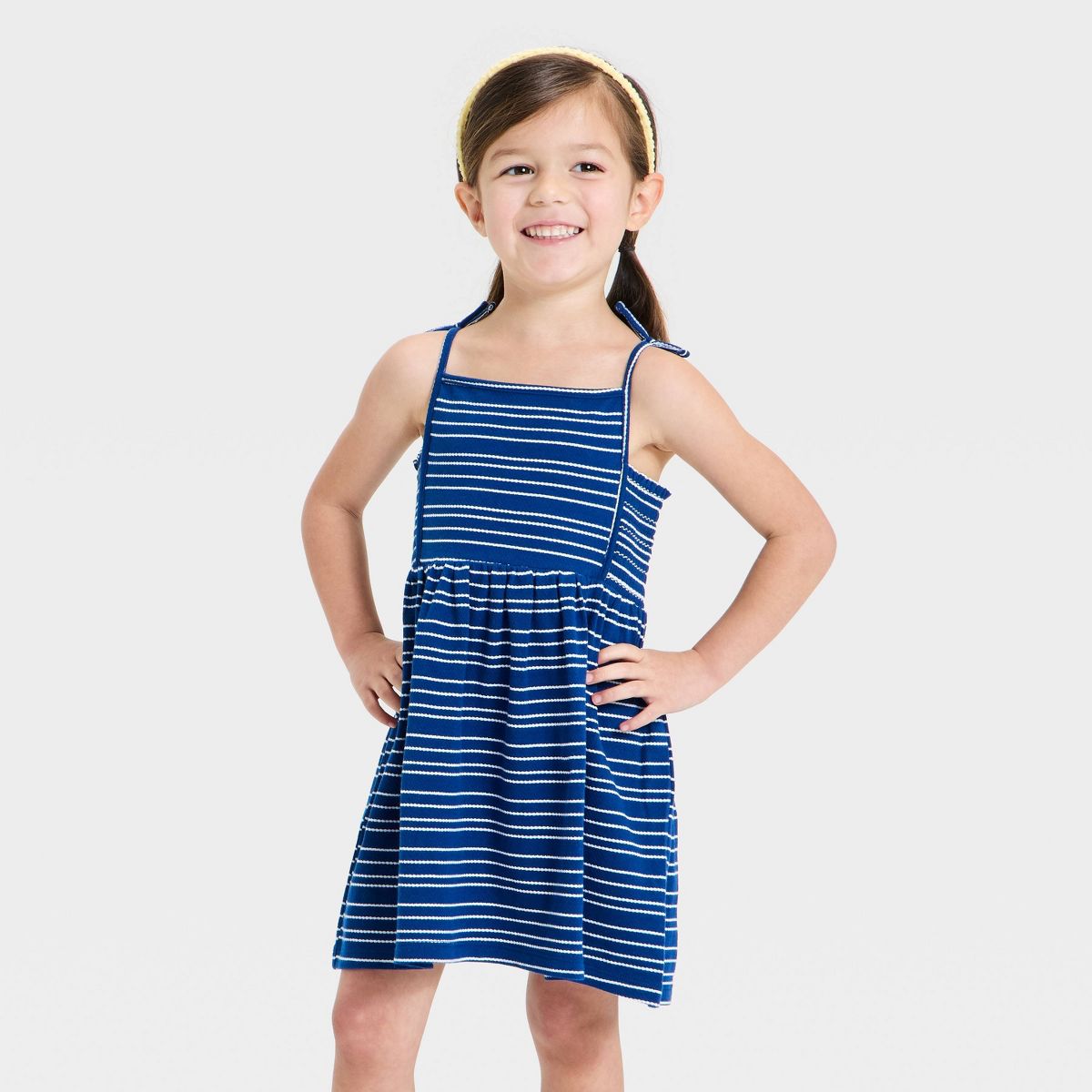 Toddler Girls' Striped Dress - Cat & Jack™ - thumbnail 4