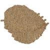 Saro Lifestyle Sea Grass Leaf Placemat, 14"x20" Oblong, Natural (Set of 4) - 3 of 4