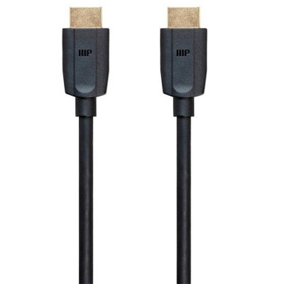 Monoprice 8K HDMI Cable - 3 Feet - Black (3 Pack) Ultra High Speed, 8K@60Hz, Dynamic HDR, 48Gbps, eARC, UHDTV, AMD FreeSync, Compatible with PS 5 / PS