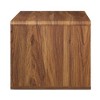 Modway Transmit Wall-Mount Nightstand – Floating Design with Wood Grain Drawer - 4 of 4