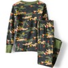 Lands' End Kids Pattern Snug Fit Pajama Set - 2 of 3