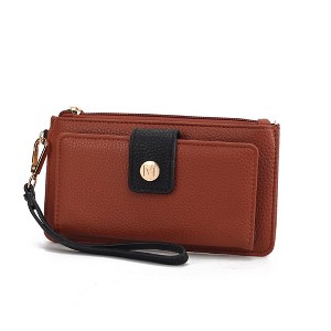 MKF Collection Olympe Vegan Leather Women’s Wristlet Wallet by Mia K - 1 of 4