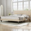 VECELO Velvet Upholstered Platform Bed Frame with Adjustable Headboard, Sturdy Wood Slat Support, No Box Spring Required - 4 of 4