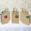 Big Dot of Happiness End Zone - Football - Assorted Hanging Baby Shower or Birthday Party Favor Tags - Gift Tag Toppers - Set of 12 - 3 of 4