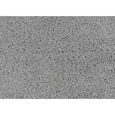 5pc Traditional Nylon Bath Rug Set Platinum Gray - Garland Rug