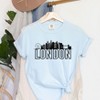 Simply Sage Market Women's London Buildings Short Sleeve Garment Dyed Tee - 2 of 2