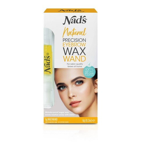 Nad s Natural Precision Eyebrow Wand Waxing Kit 12ct