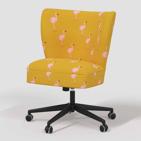 Yellow discount study chair