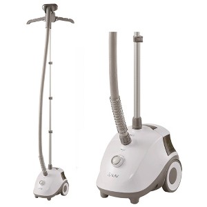 SALAV Garment Steamer with Stainless Steel Nozzle 4 Steam Settings White: 1500W, 1.5L Tank, 46 Min Steam, Auto Shut-Off - 1 of 4