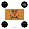 EvergreenNCAAVirginia Cavaliers Logo Natural Coir 28 x 16 Inches Indoor Outdoor Doormat - 4 of 4