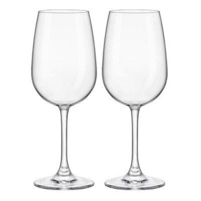 Bormioli Rocco Restaurant 16 Ounce Bordeaux Wine Glass, Set of 2
