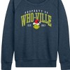 Women's - Dr. Seuss -  Lightweight French Terry Wide Neck Long Sleeve Shirt - 2 of 4