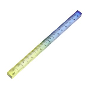 Unique Bargains Ruler Square Ruler 15cm +/-5% Accuracy Acrylic Gradient 5.91"x0.39"x0.39" 1 Pcs - 1 of 4