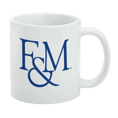 Franklin & Marshall College Secondary Logo Ceramic Coffee Mug Novelty Gift Mugs for Coffee Tea and Hot Drinks 11oz White