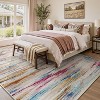 MontVoo Modern Abstract Washable Area Rug Multicolor - 2 of 4