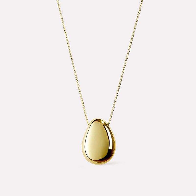 Ana Luisa - Gold Pendant Necklace  - Pebble, 1 of 6