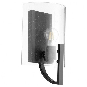 Quorum Lighting Dakota 1 - Light Sconce in  Noir - 1 of 1