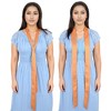 Alilang Women's Solid Color Ribbon Scarf Long Neckerchief Belt Necktie Headscarf Narrow Scarf - 4 of 4