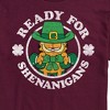 Men's - Garfield - Ready For Shenanigans Patrick's Day Short Sleeve Graphic T-Shirt - 2 of 4