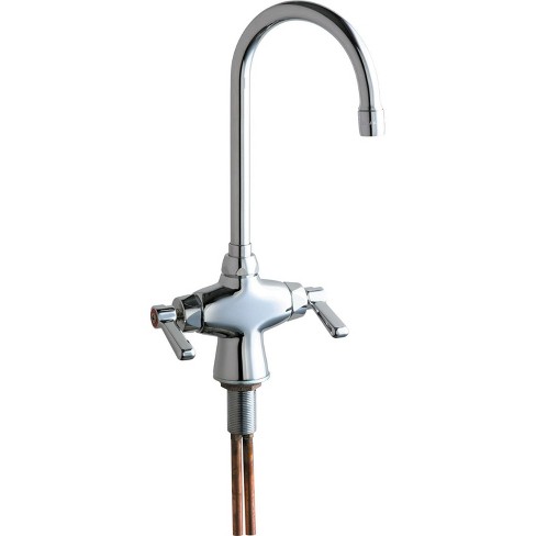 Chicago Faucets 50 Ab Commercial Grade Single Hole Kitchen Faucet