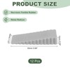 Unique Bargains ABS Anti-Slip Mini Size Wide Applications Door Stop 12 Pcs - 2 of 4