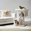 Cat Tree, 33.1-Inch Cat Tower, Cat Condo for Large Cats up to 16 lb, Large Cat Perch, 2 Cat Caves, Scratching Post, Cat Houses for Indoor - 4 of 4