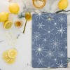Jacqueline Maldonado Snowflakes Twilight Cutting Board Rectangle -Deny Designs - 2 of 3