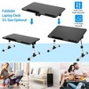 iMountek"Foldable Adjustable Laptop Stand for Bed, Couch, Sofa, Dormitory - Portable Desk for Reading & More"Black - 2 of 4
