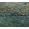 Set of 3 Marble Box with Gold Linear Lines Green- Olivia & May: Modern Rectangular Storage, Spot Clean - 4 of 4