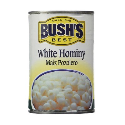 Bush's Best Baked Beans, White Hominy, 15.5 Oz
