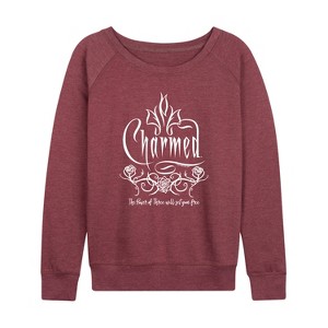 Women's - Charmed - The Power of Three Will Set You Free Lightweight French Terry Slouchy - 1 of 4