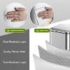 COZONY 8 Gallon Kitchen Trash Can, 30L Stainless Steel Square Step Recycling Bin with Soft-Close Lid, for Bathroom, Dining Room & Office - 4 of 4
