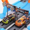 Ruvalino Baby and Toddler Learning Toys DIY Catapult Racing Track Set with Loops and Mini Cars for Indoor Play, , 19.29"*14.96"*1.96" - 2 of 4