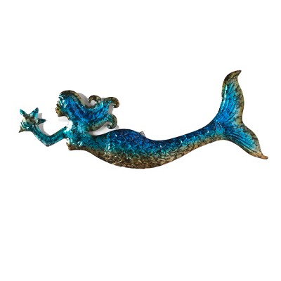 Lakeside Ocean Wall Décor – Metal Wall Art – Beach Décor - Mermaid