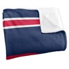 University Of Dayton Primary Logo Stripes Silky 50x60 Blanket, 1 Sided - 3 of 4