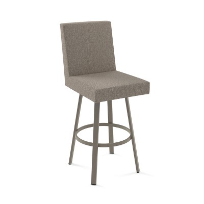 30" Hartman Barstool Beige/Light Gray - Amisco