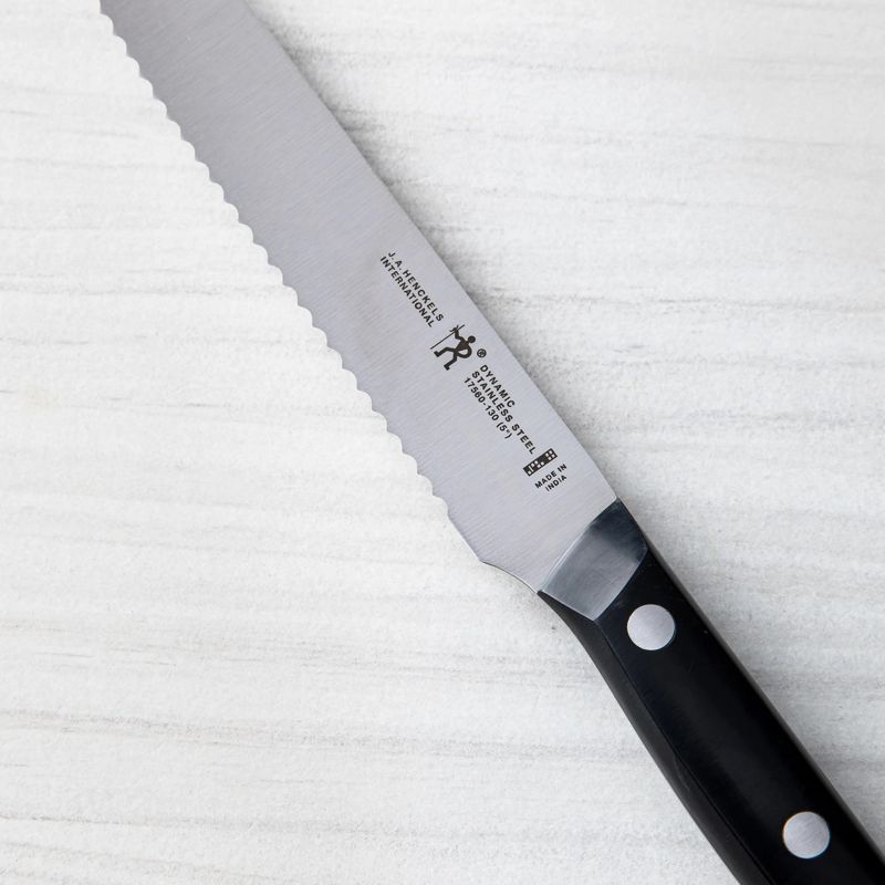 Henckels Dynamic 5-inch Serrated Utility Knife, 3 of 6