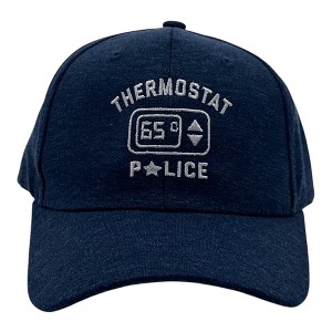 Thermostat Police Hat Funny Fathers Day Gift Novelty Cap - Crazy Dog Hat Gift for Dad - 1 of 4