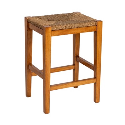 Storied Home Willowbrook Rope Bar Stool