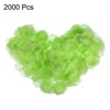 Unique Bargains Decoration Wedding Party Silk Artificial Flower Petals Green 2000 Pcs - 3 of 4