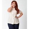 Unique Vintage Women's Plus Colvin Blouse - 4 of 4