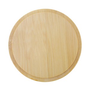 Unique Bargains Lightweight Hole-Free Cup Cover Wood Tone 1Pc - 1 of 4