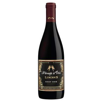 Ménage à Trois Luscious Pinot Noir Red Wine - 750ml Bottle